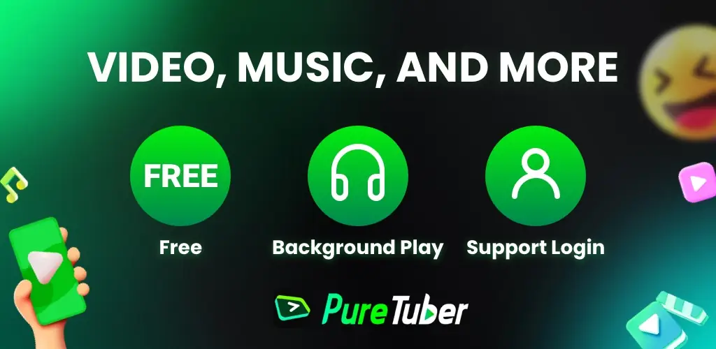 Ảnh chụp màn hình Pure Tuber 1