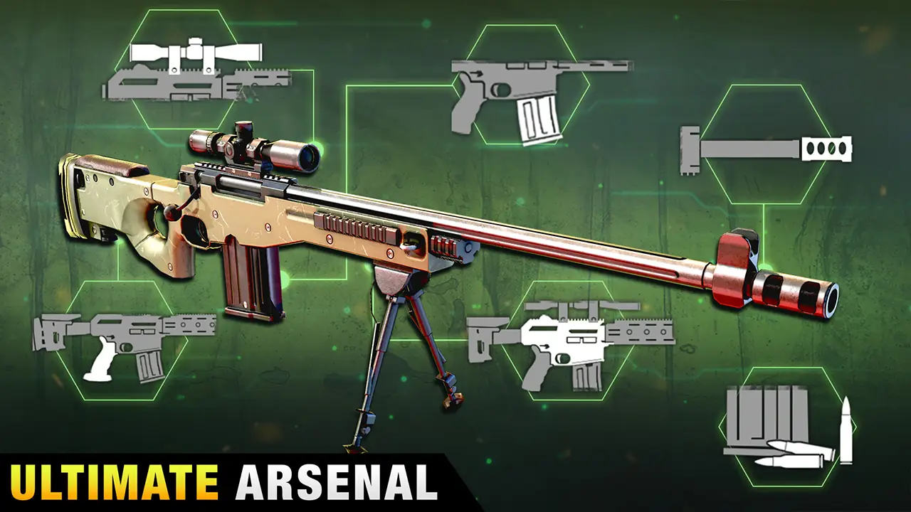 ภาพหน้าจอ Sniper Zombies: Offline Games 2