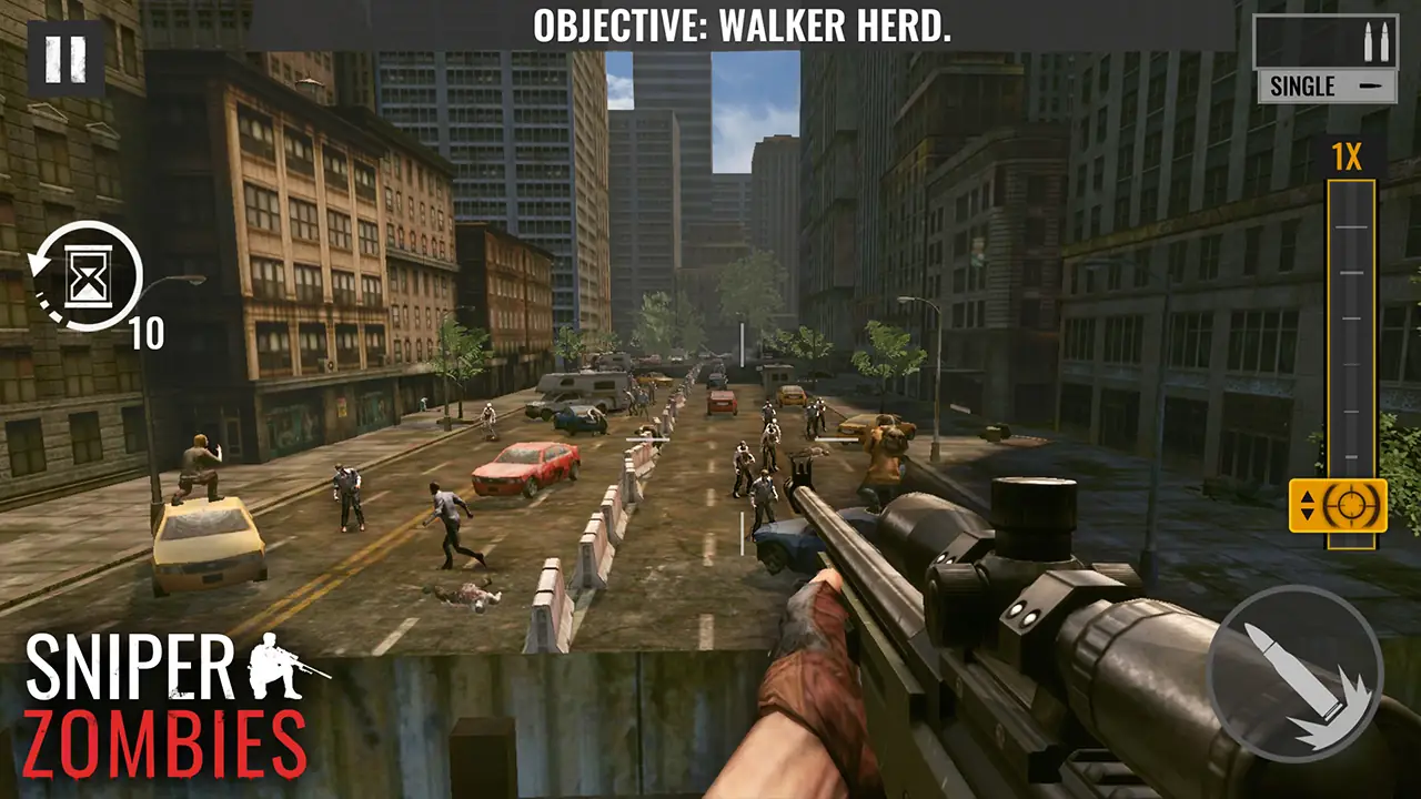 ภาพหน้าจอ Sniper Zombies: Offline Games 5