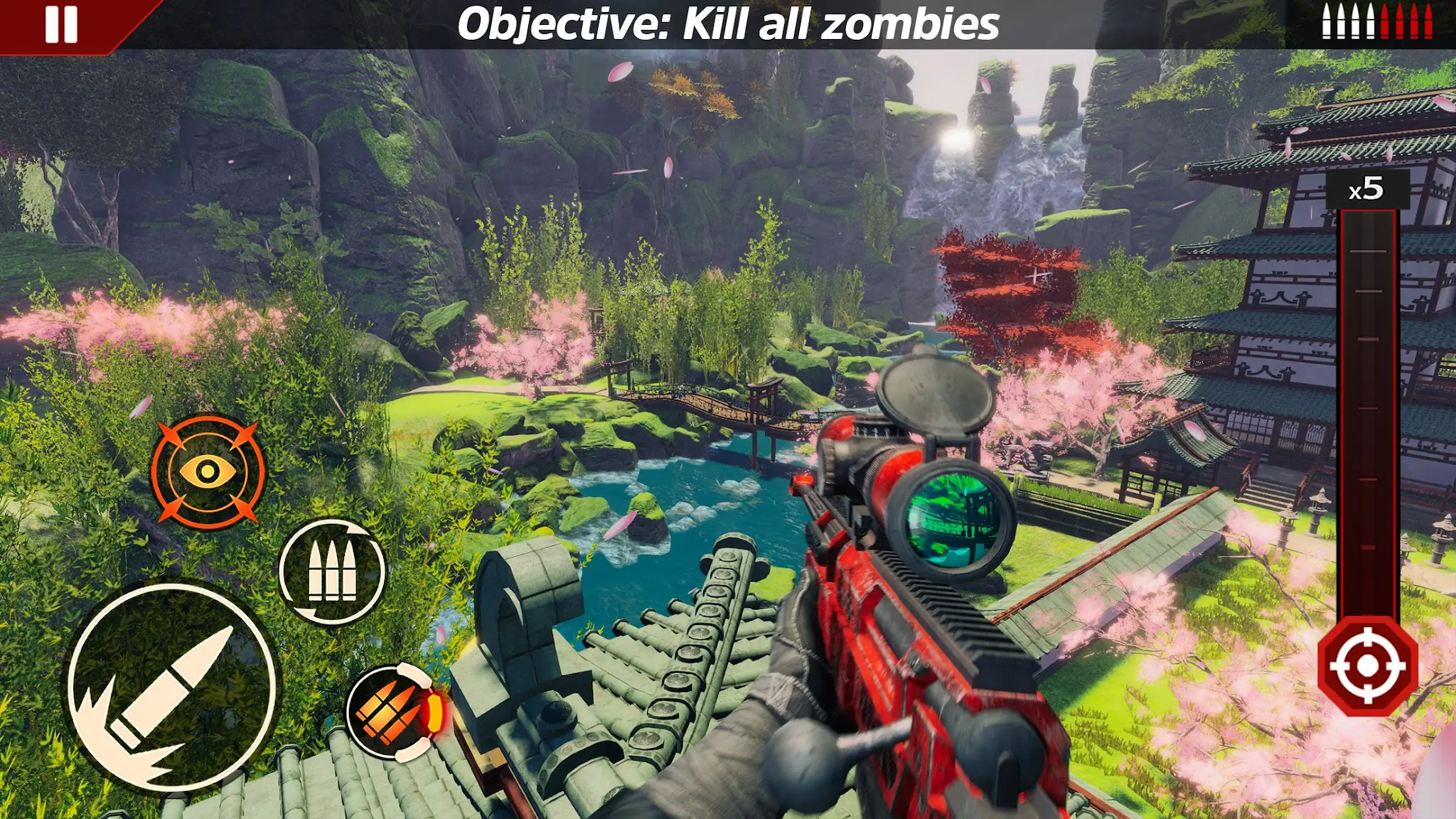 Schermata Sniper Zombie 3D 5
