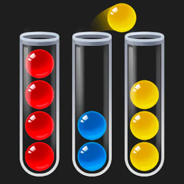 Kugel Sortierpuzzle, Farbspiel APK