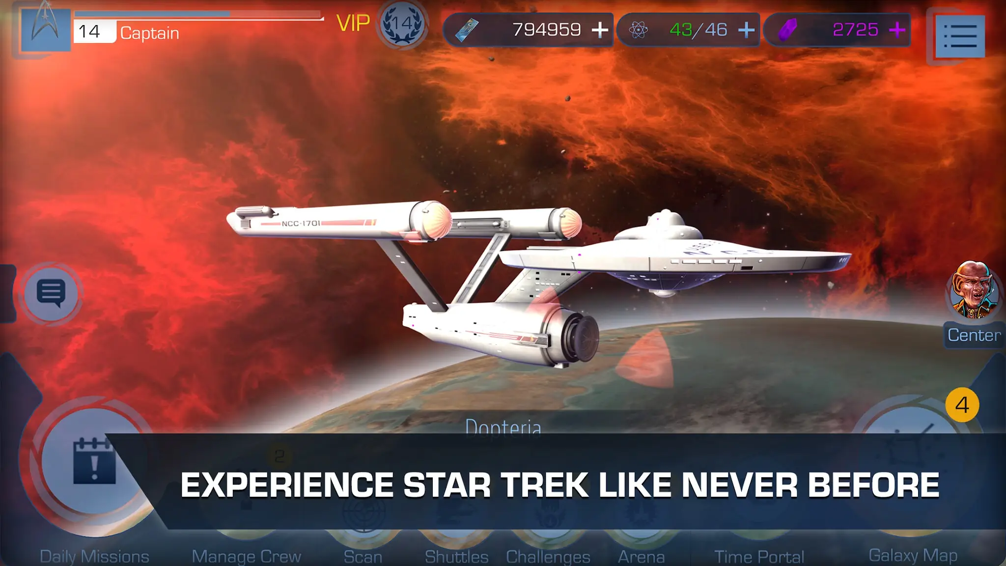 Zrzut ekranu Star Trek Timelines 1