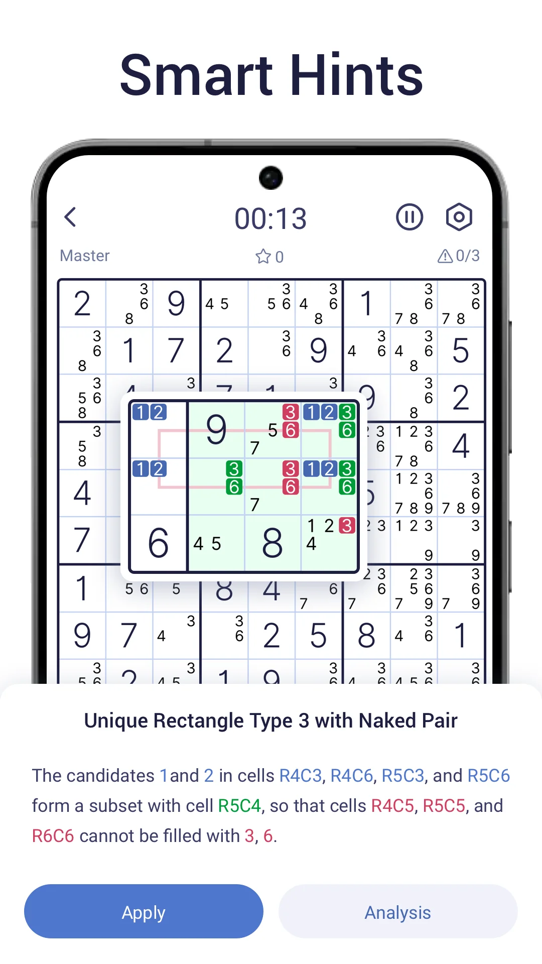 Captura de pantalla Sudoku Master! 6