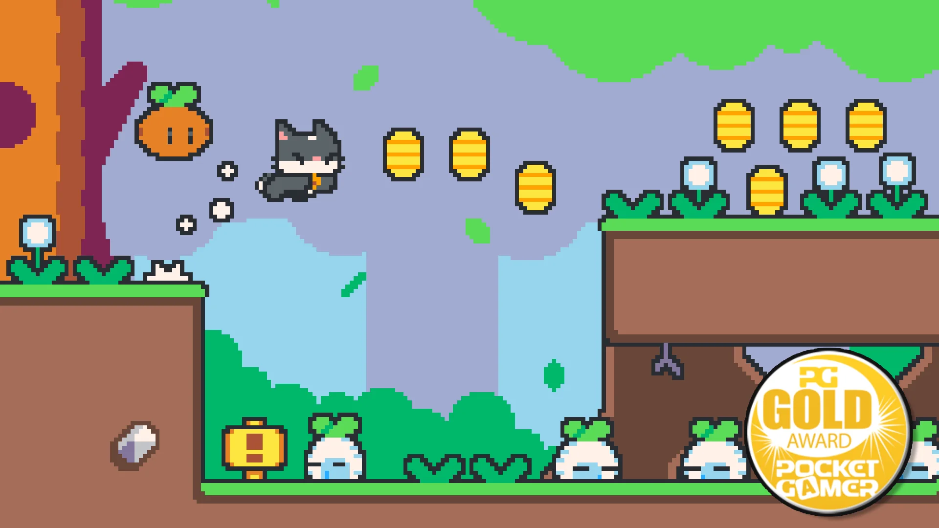 Tangkapan layar Super Cat Bros 1