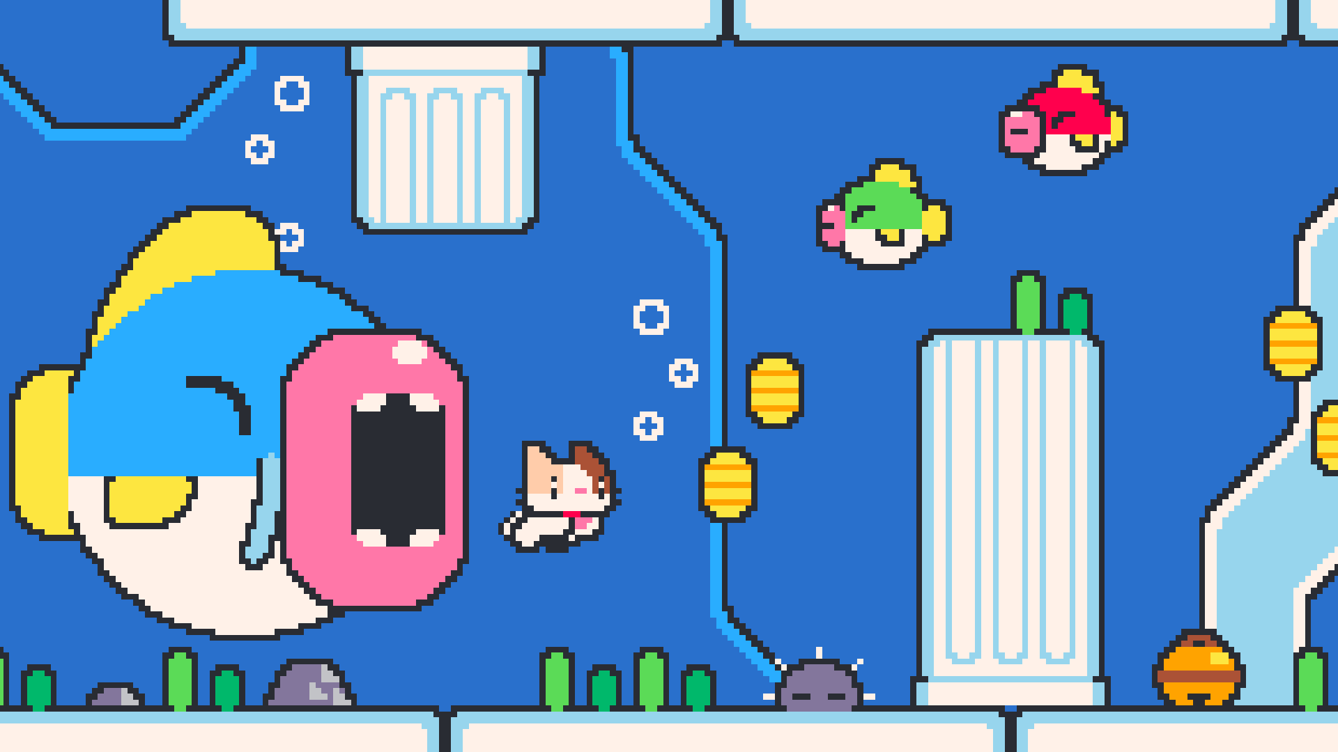 Tangkapan layar Super Cat Bros 2