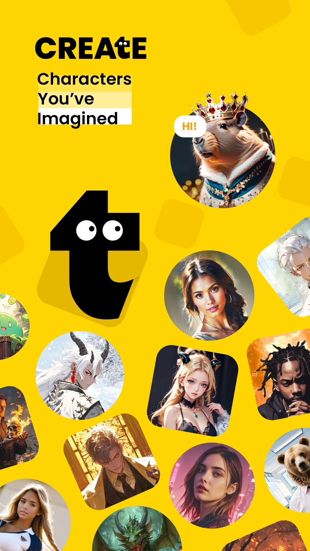 Ảnh chụp màn hình Talkie: Creative AI Community 1