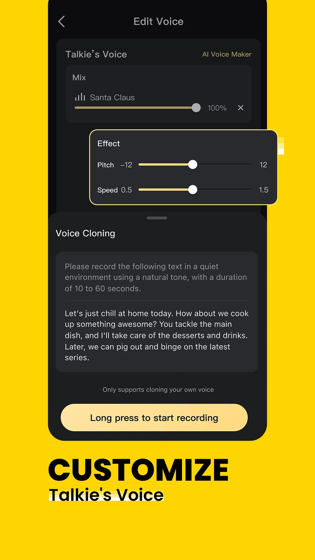Ảnh chụp màn hình Talkie: Creative AI Community 5