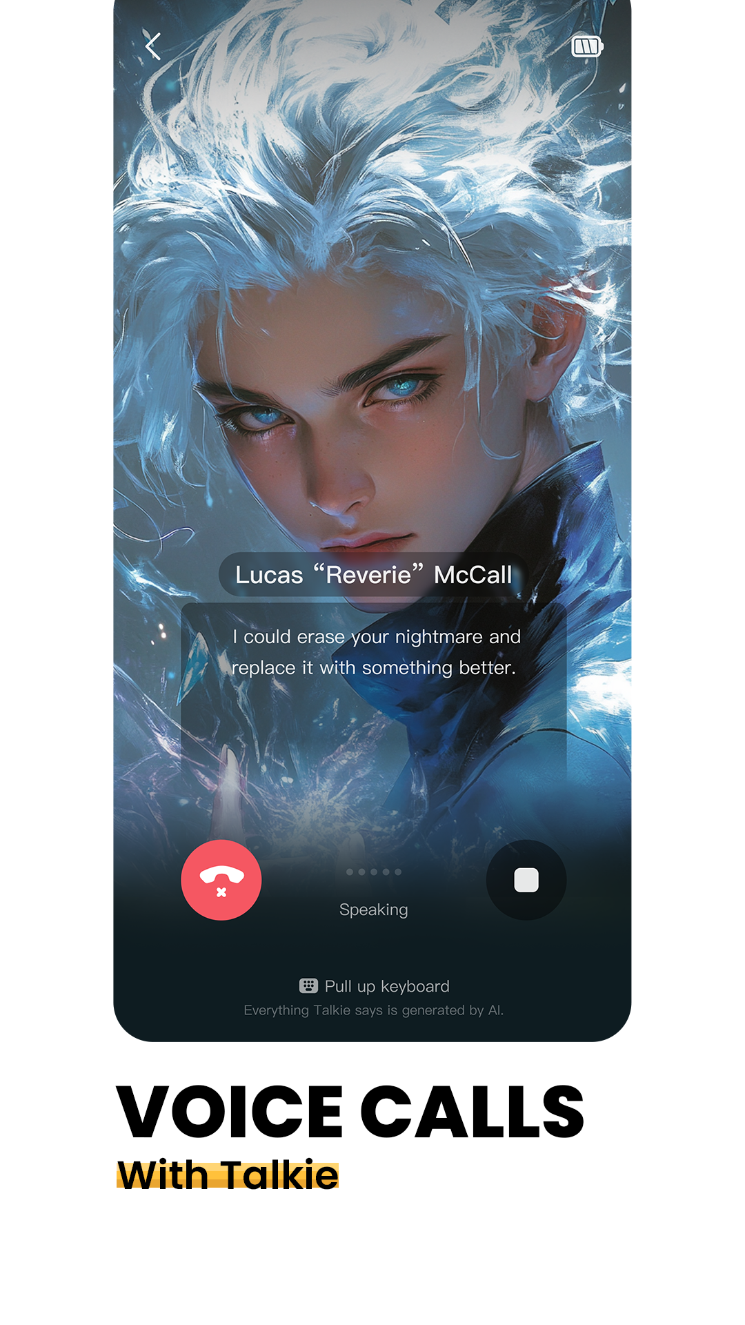 Captura de tela Talkie: IA Personalizada 6