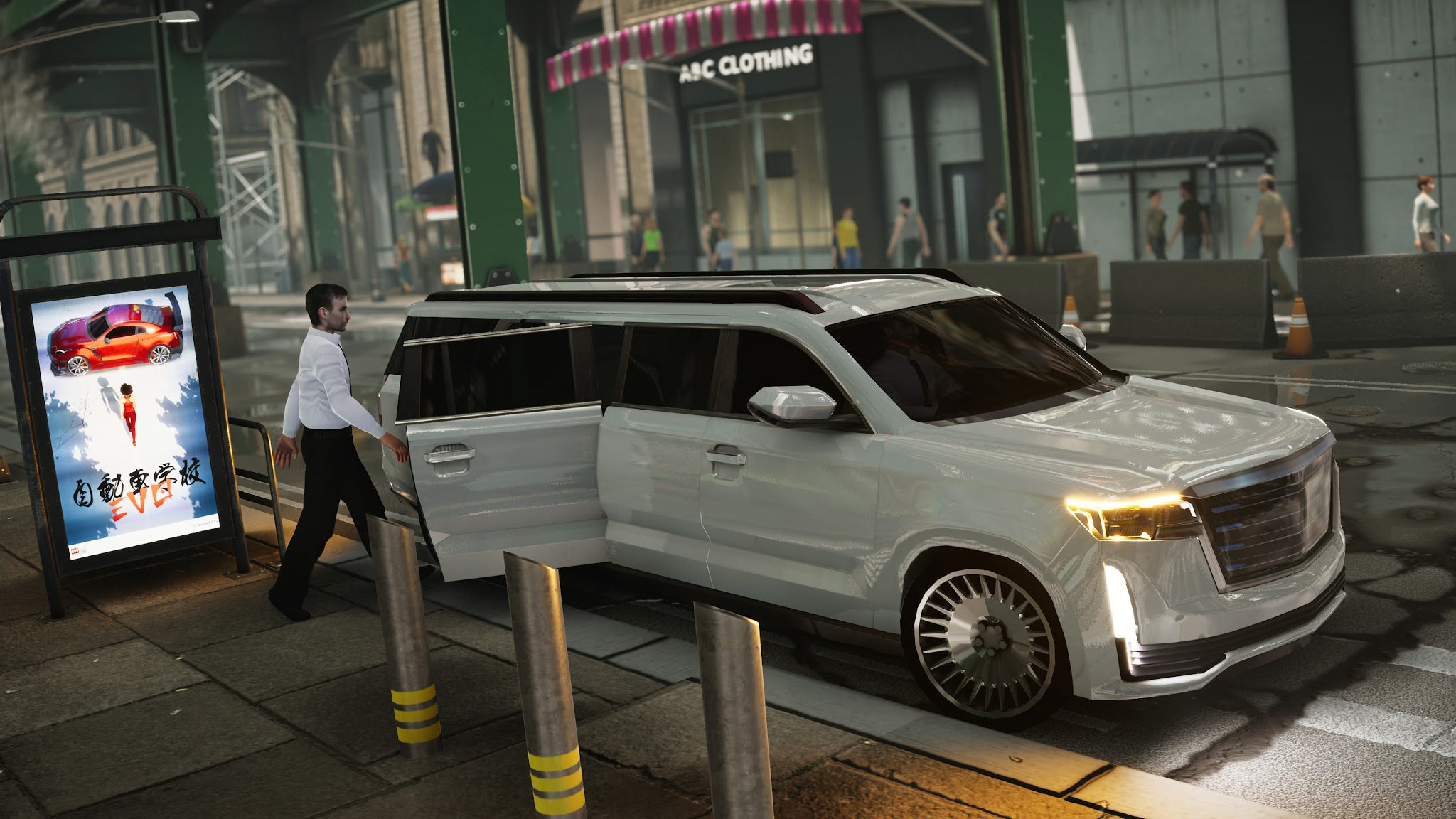 Screenshot Taxi Car Simulator : EVO 4