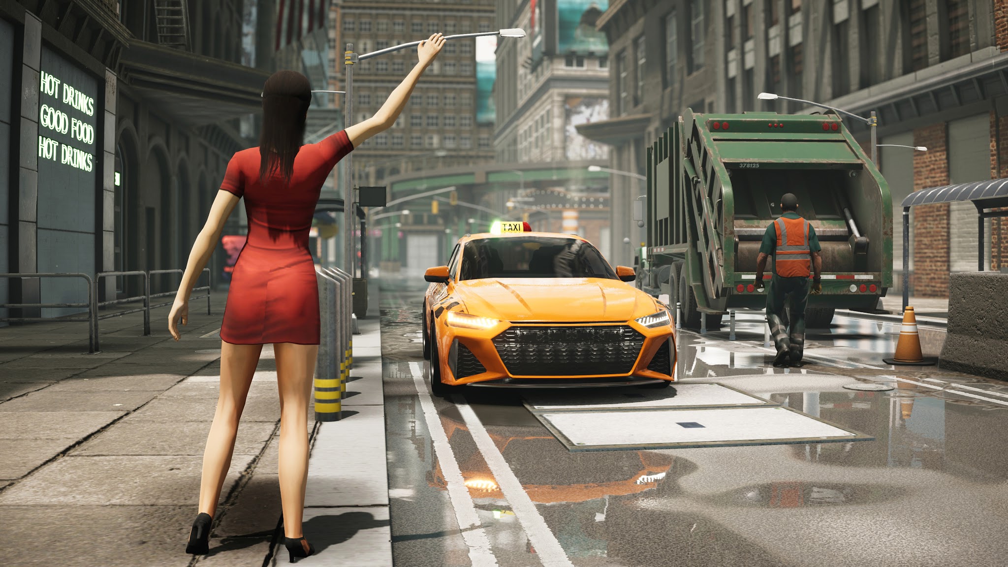 Screenshot Taxi Car Simulator : EVO 8