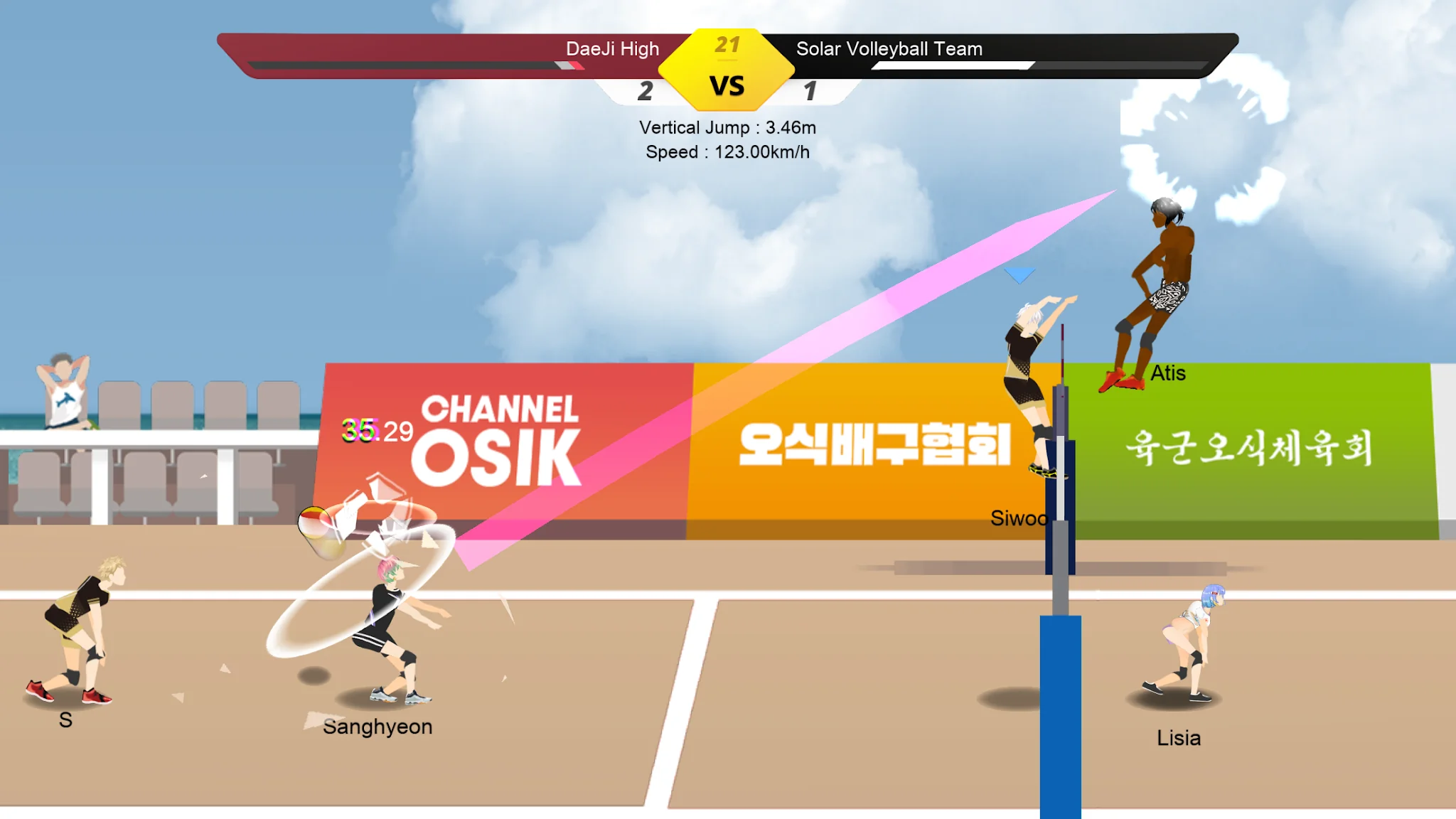 Screenshot The Spike Cross 6