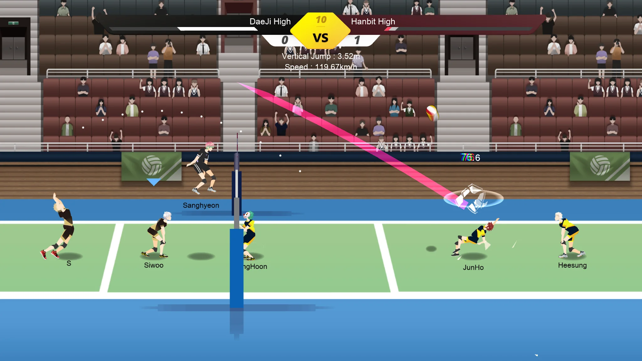 Screenshot The Spike Cross 7
