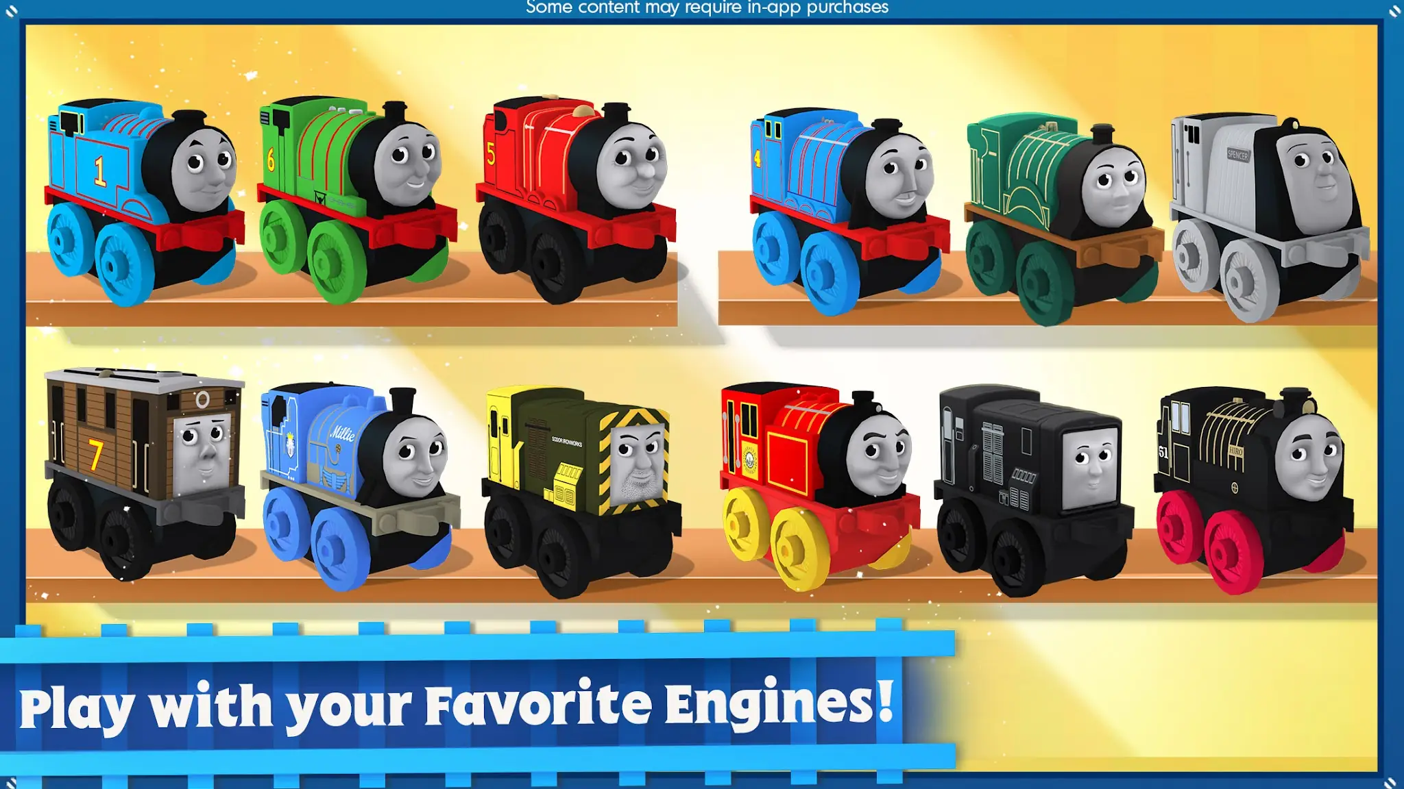 Скриншот Thomas и друзья: Minis 1