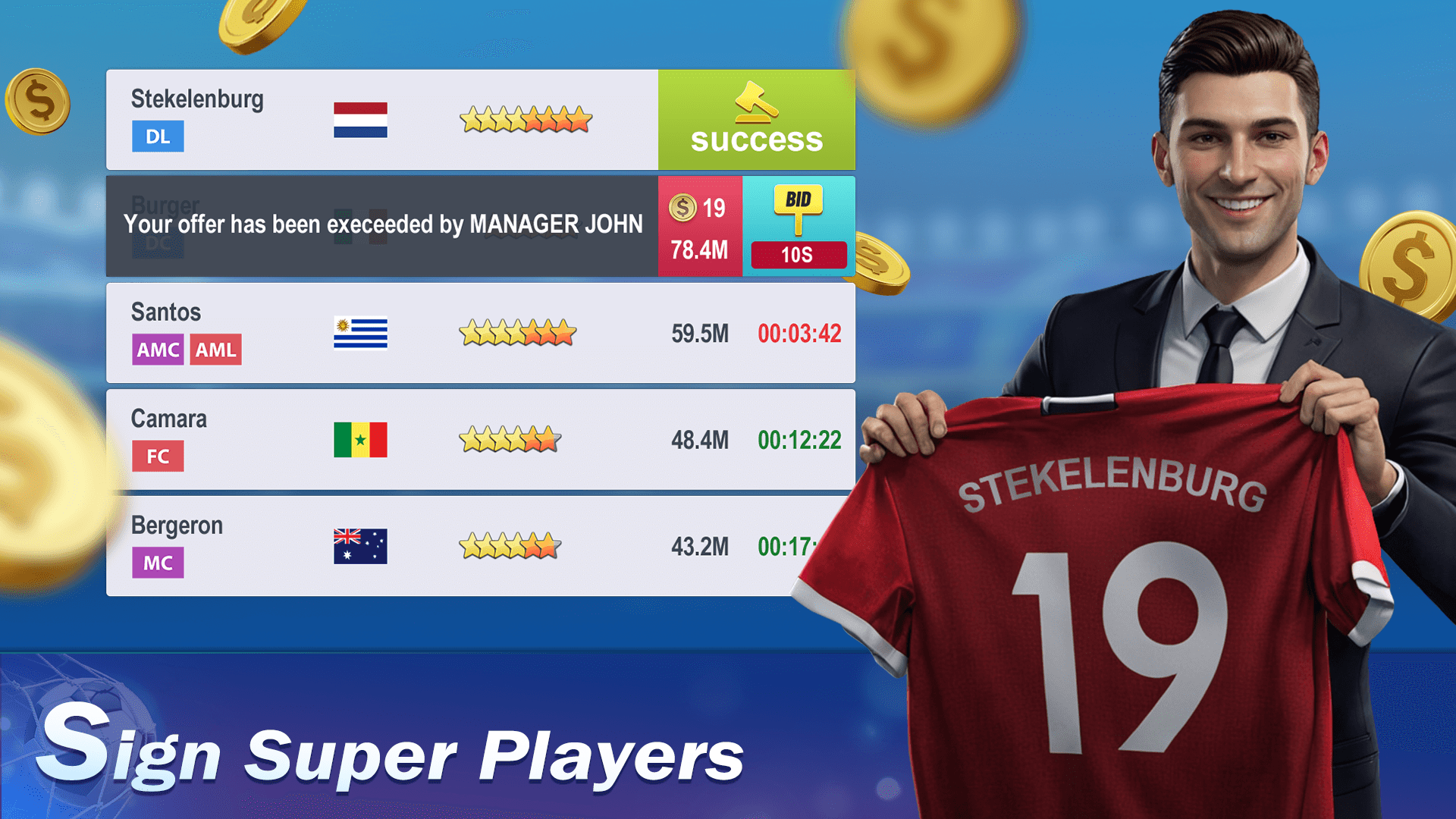 Screenshot Top Football Manager 2025 4