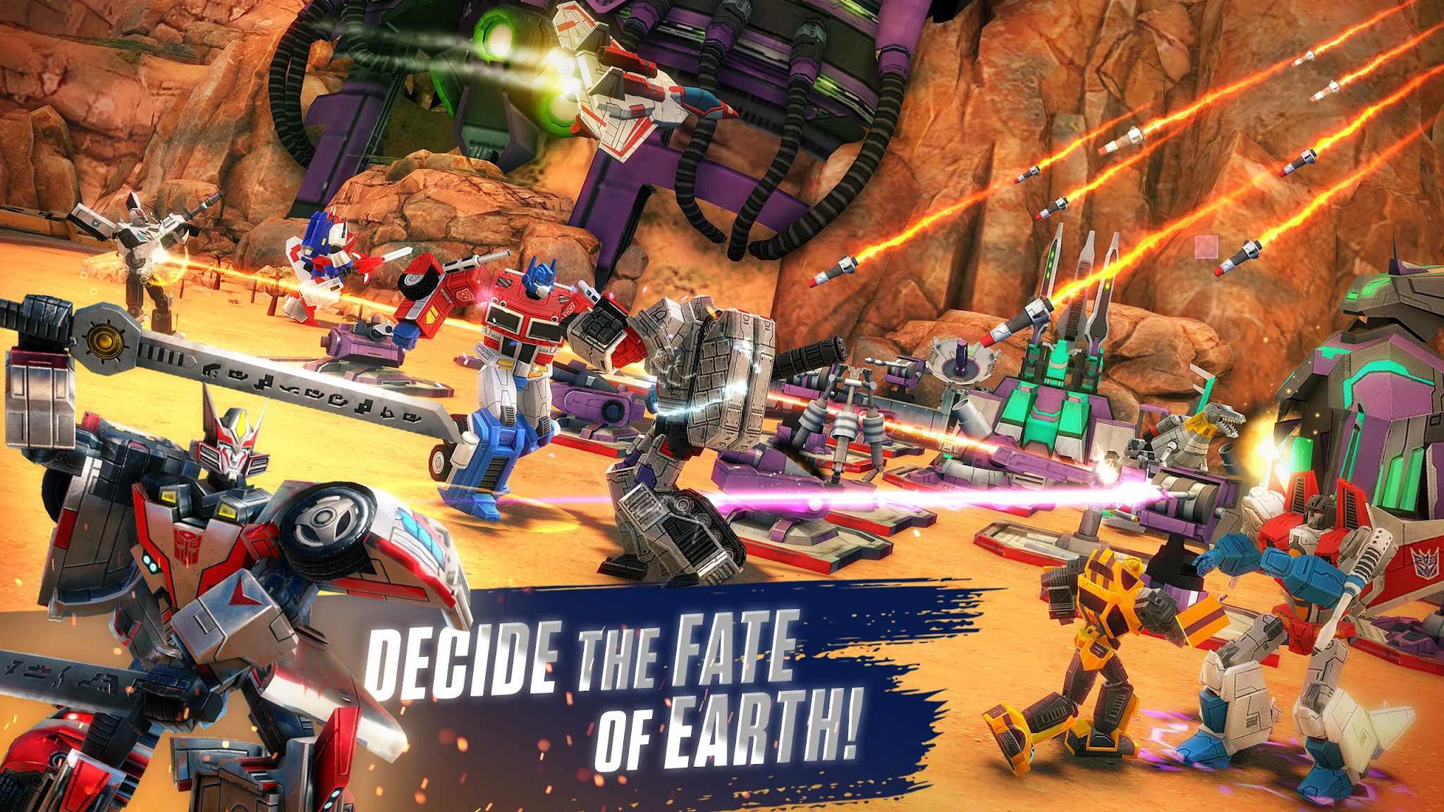 Snímek obrazovky TRANSFORMERS: Earth Wars 1