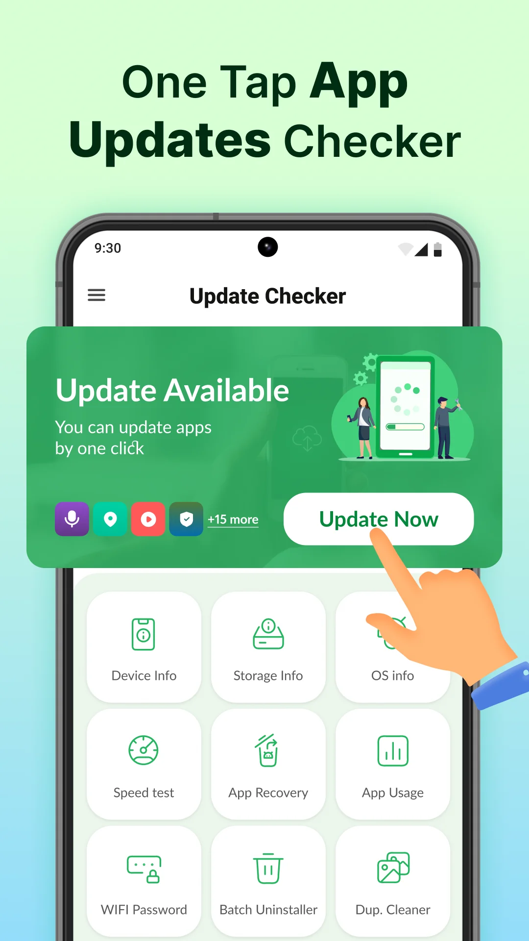 لقطة شاشة Update Software Latest %د