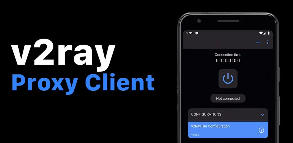 v2RayTun приложение обложка для Android