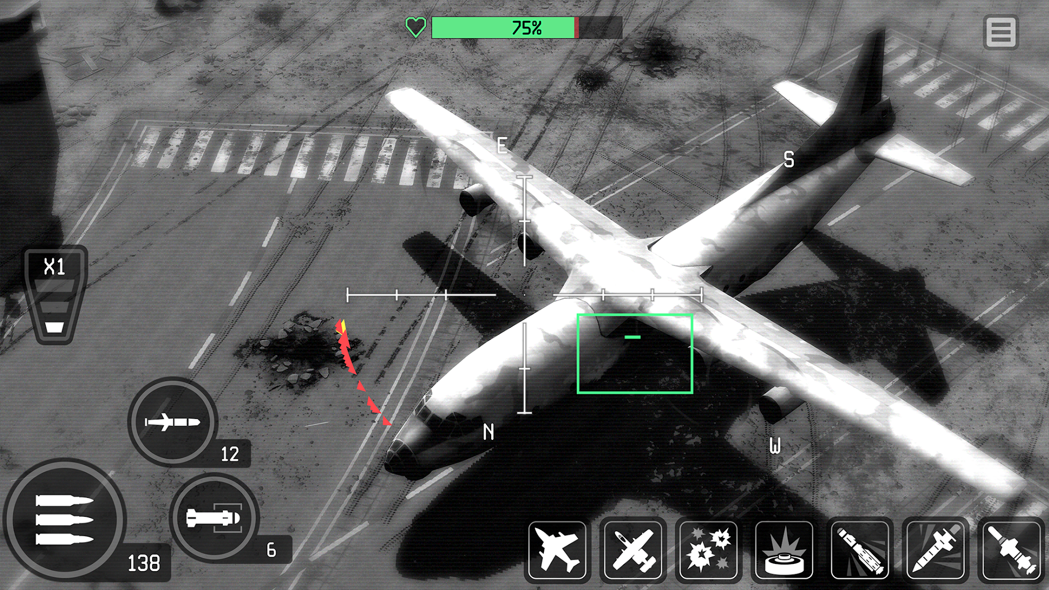 Snímek obrazovky War Drone 3