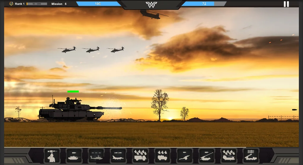 Screenshot Warzone Commander 1