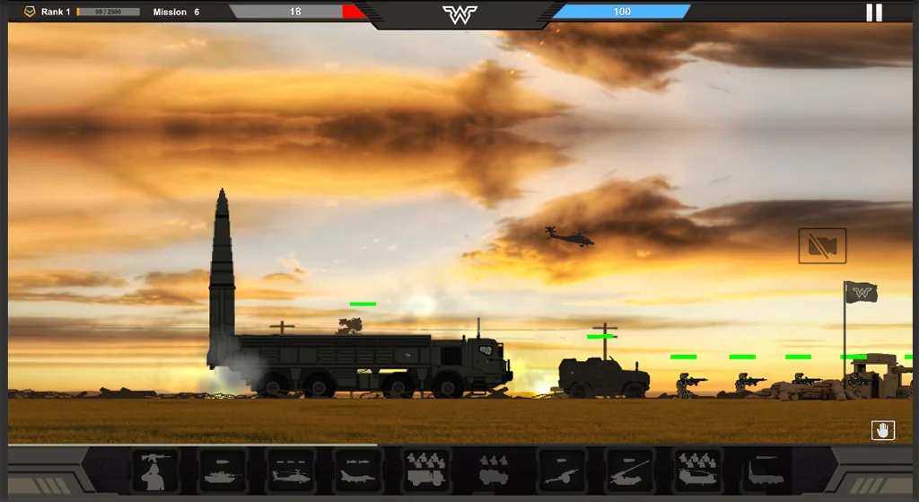 Screenshot Warzone Commander 2