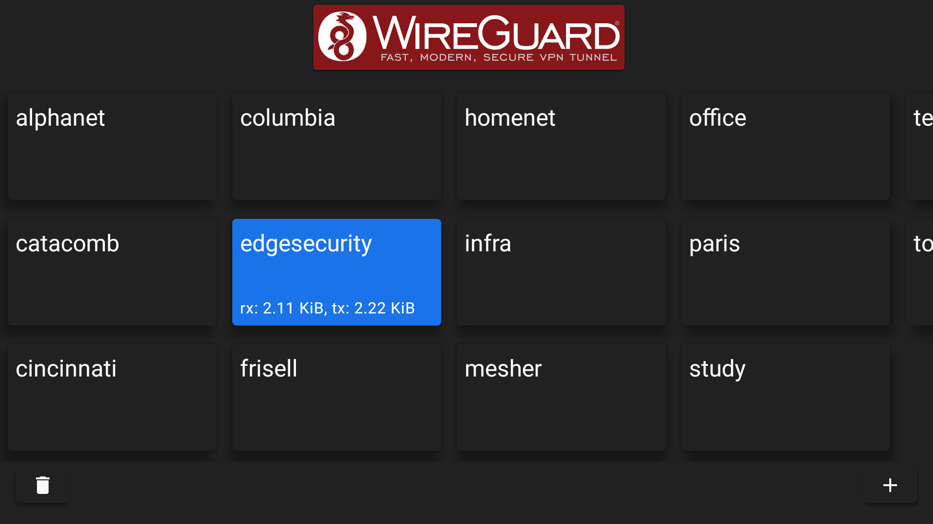 Captura de tela WireGuard 6