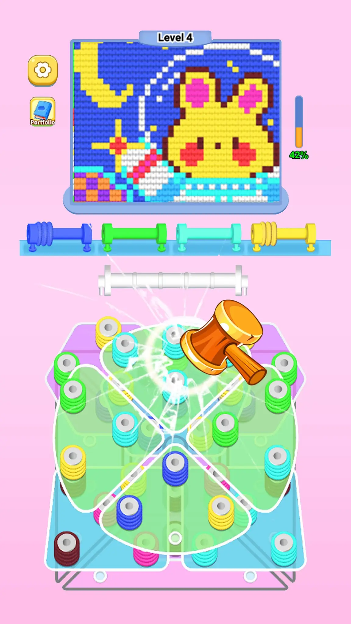 Скриншот Wool Sort 4