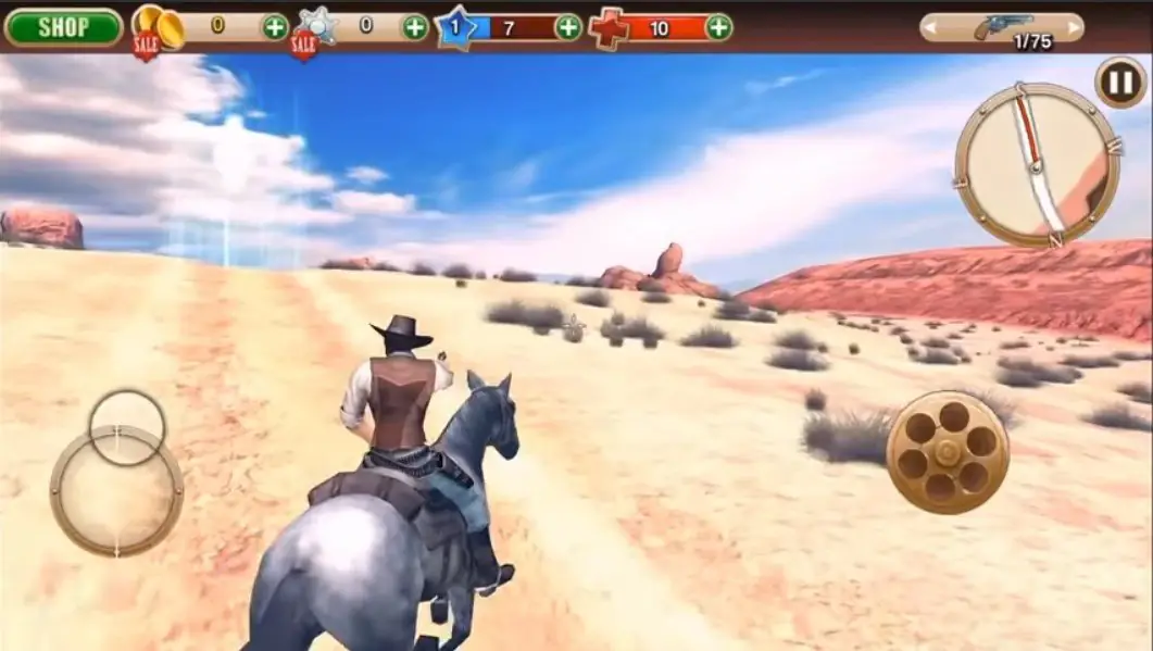 Ekran Görüntüsü Six-Guns: Gang Showdown 1