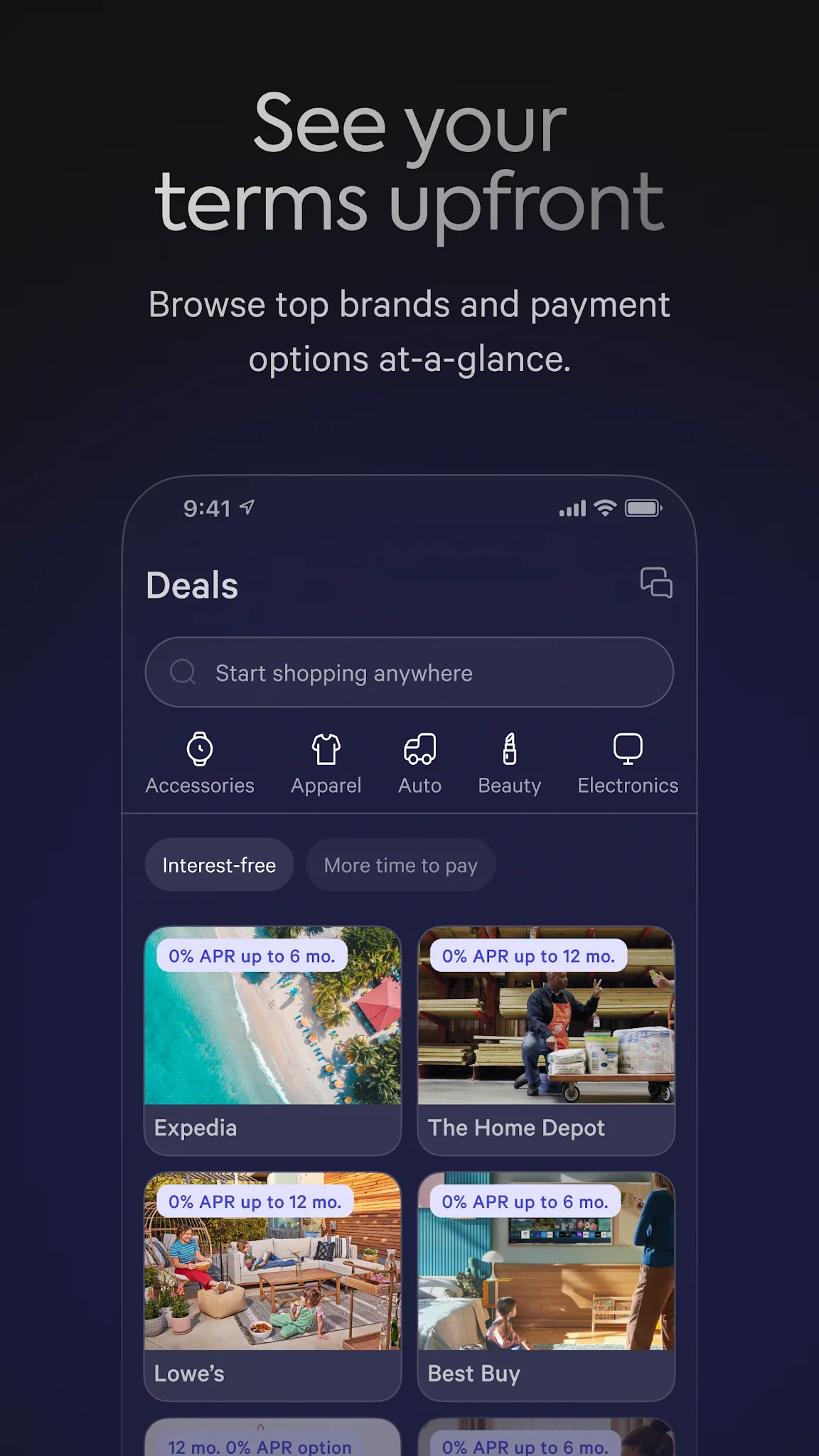 Captură de ecran Affirm: Buy now, pay over time 4