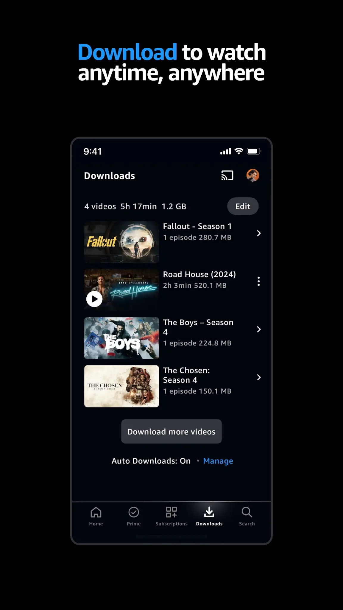 لقطة شاشة Prime Video %د