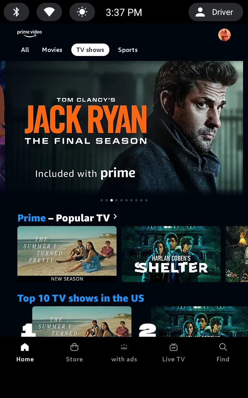 لقطة شاشة Prime Video %د