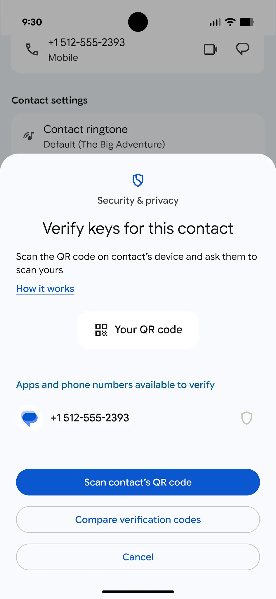 Screenshot Android System Key Verifier 1