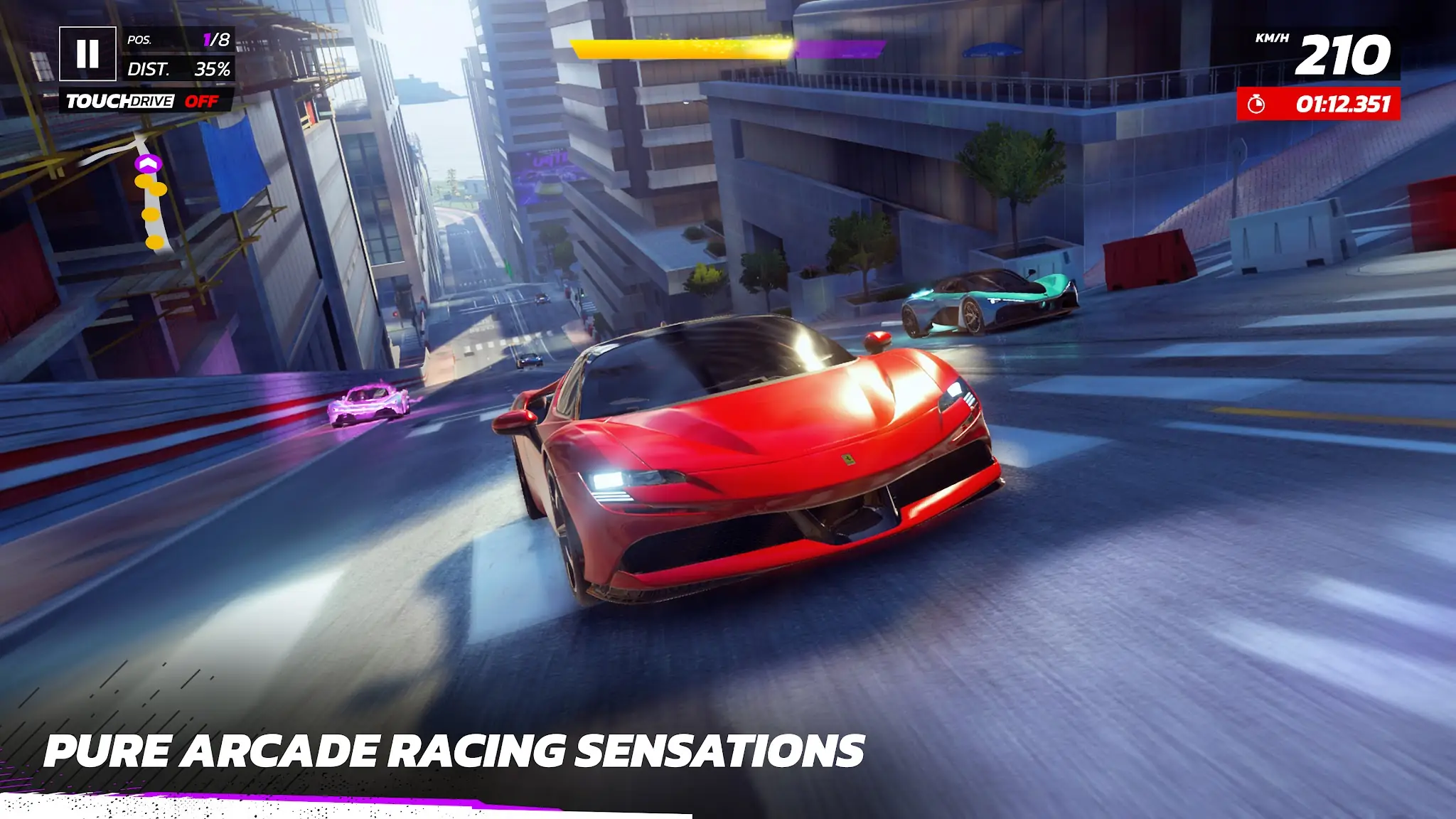 Снимка на екрана Asphalt Legends - Racing Game 2