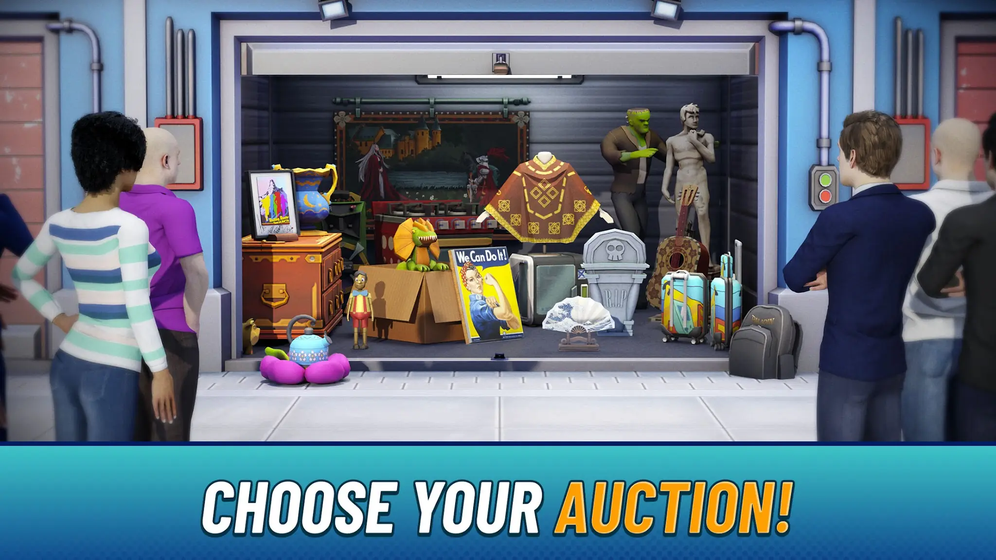 Captura de pantalla Auction City: Tycoon Simulator 1