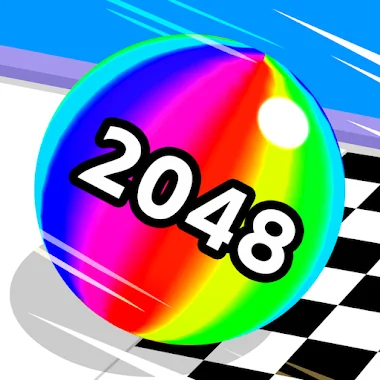 Ball Run 2048: merge number أيقونة