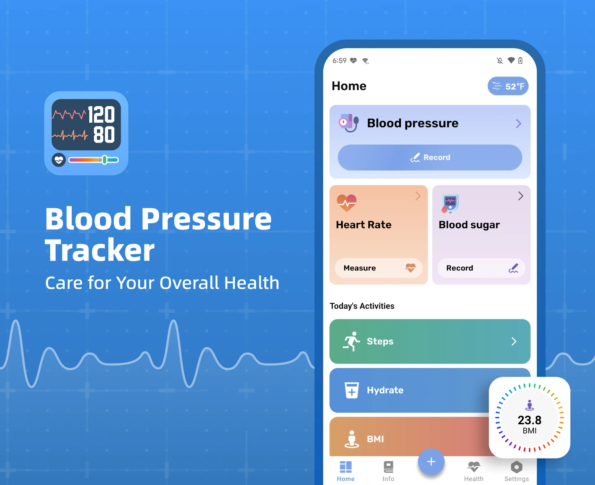 截图 Blood Pressure Tracker 1