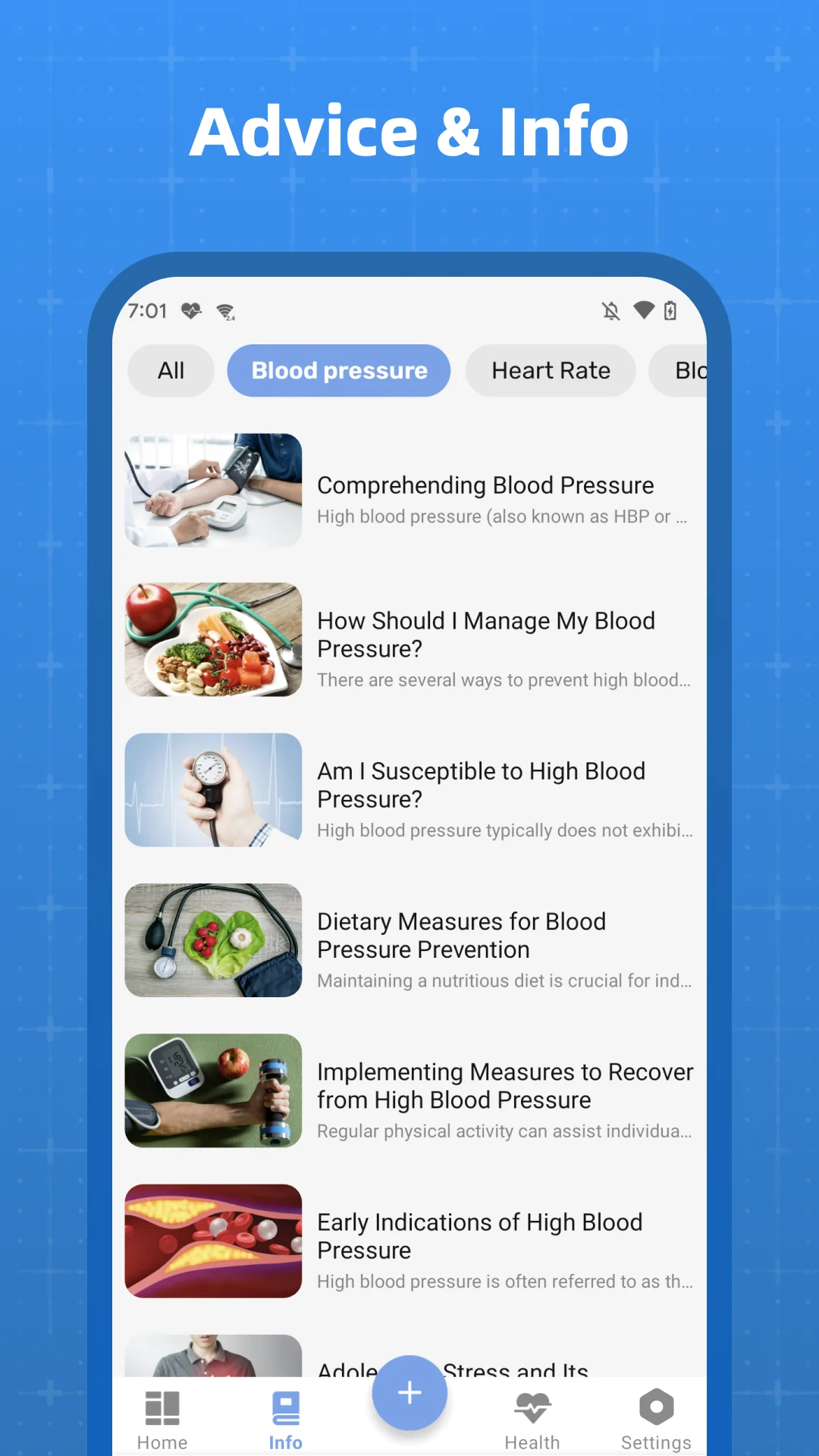 截图 Blood Pressure Tracker 4