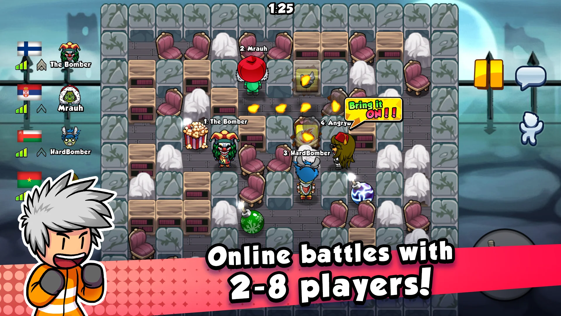 Снимка на екрана Bomber Friends 2