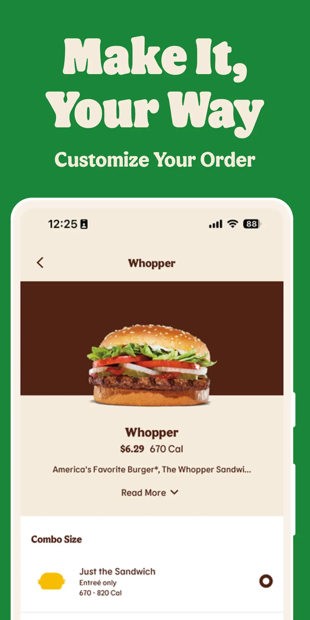 Captură de ecran BURGER KING App 4