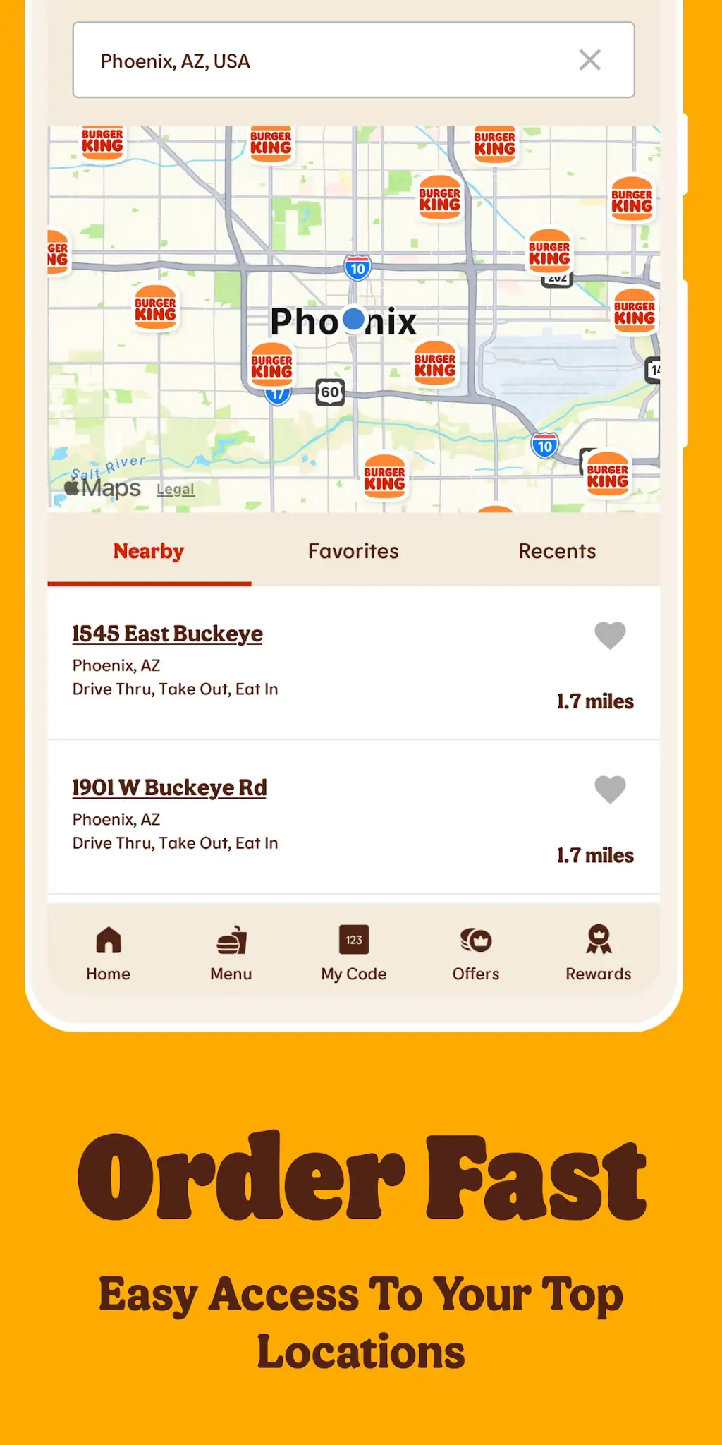 Captură de ecran BURGER KING App 7