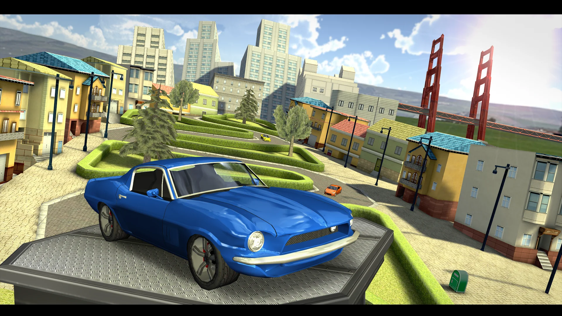Captura de pantalla Car Driving Simulator: SF 1