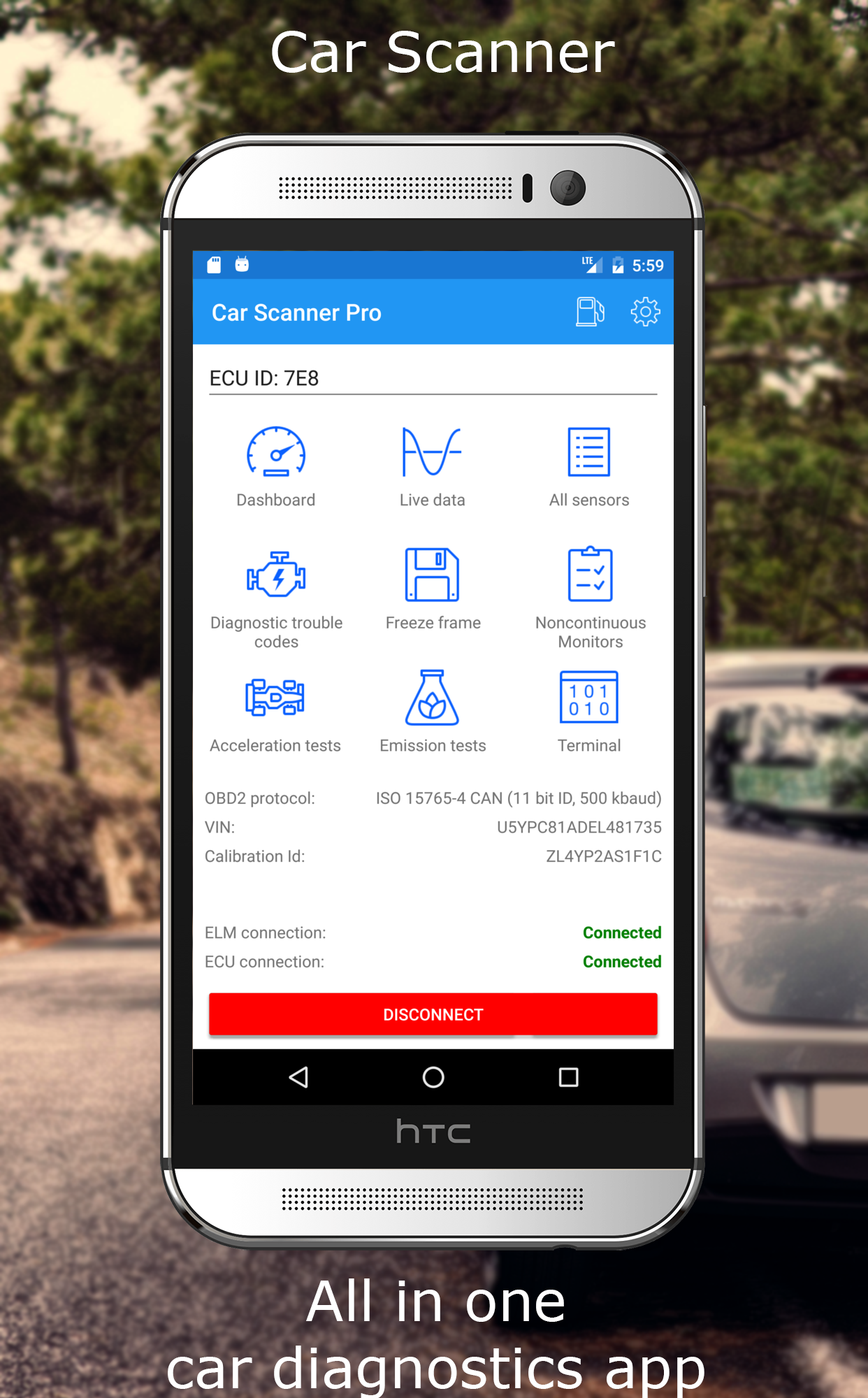 ภาพหน้าจอ Car Scanner ELM OBD2 1