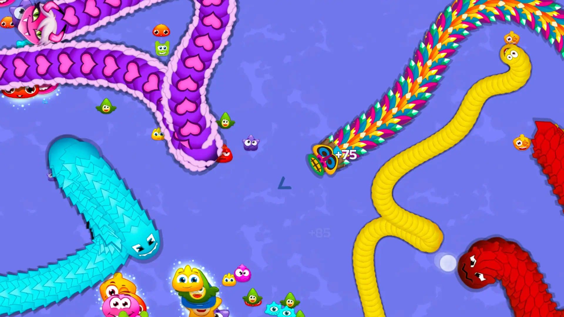 Snímek obrazovky Worm Hunt 2