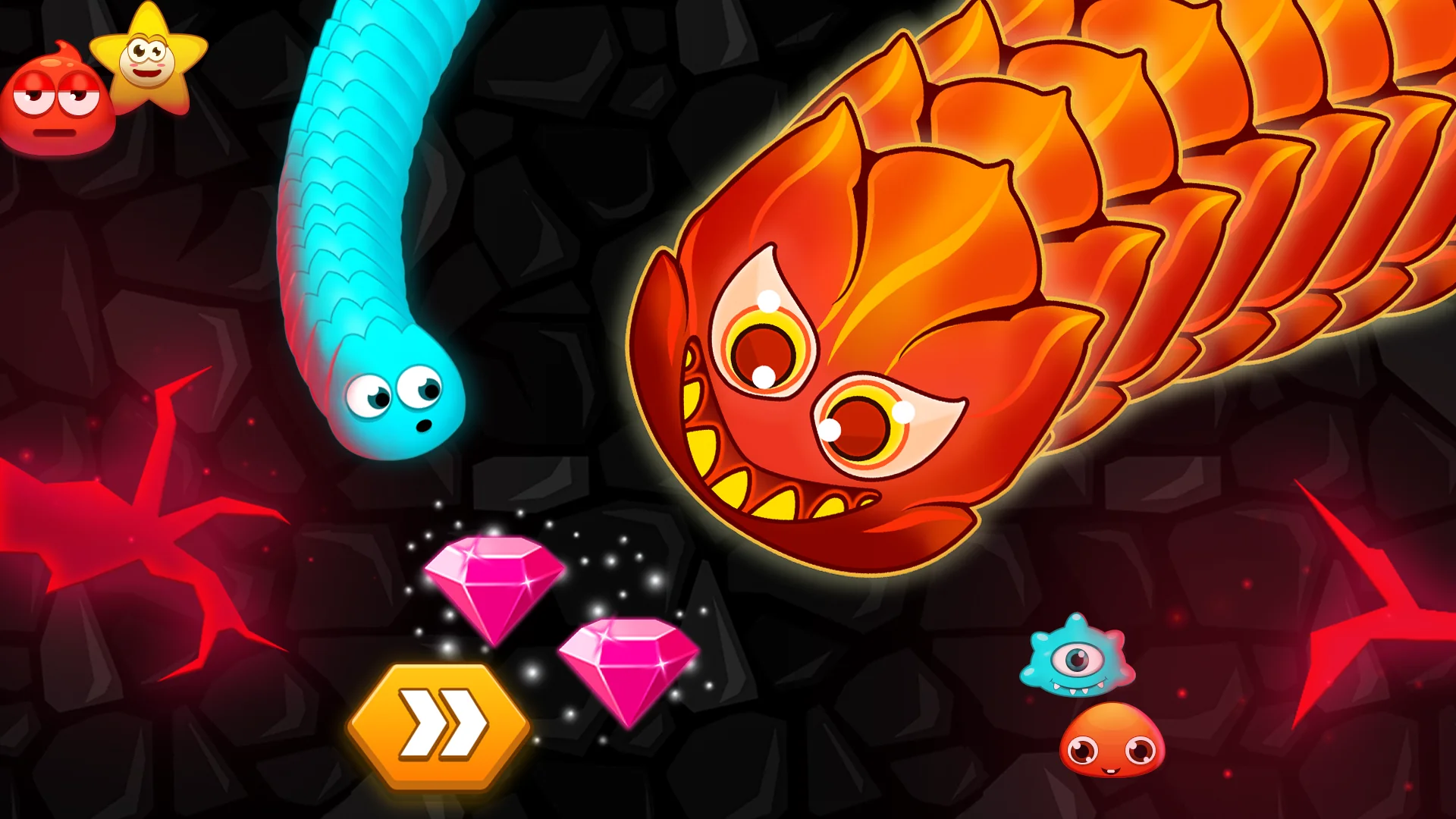 Snímek obrazovky Worm Hunt 8