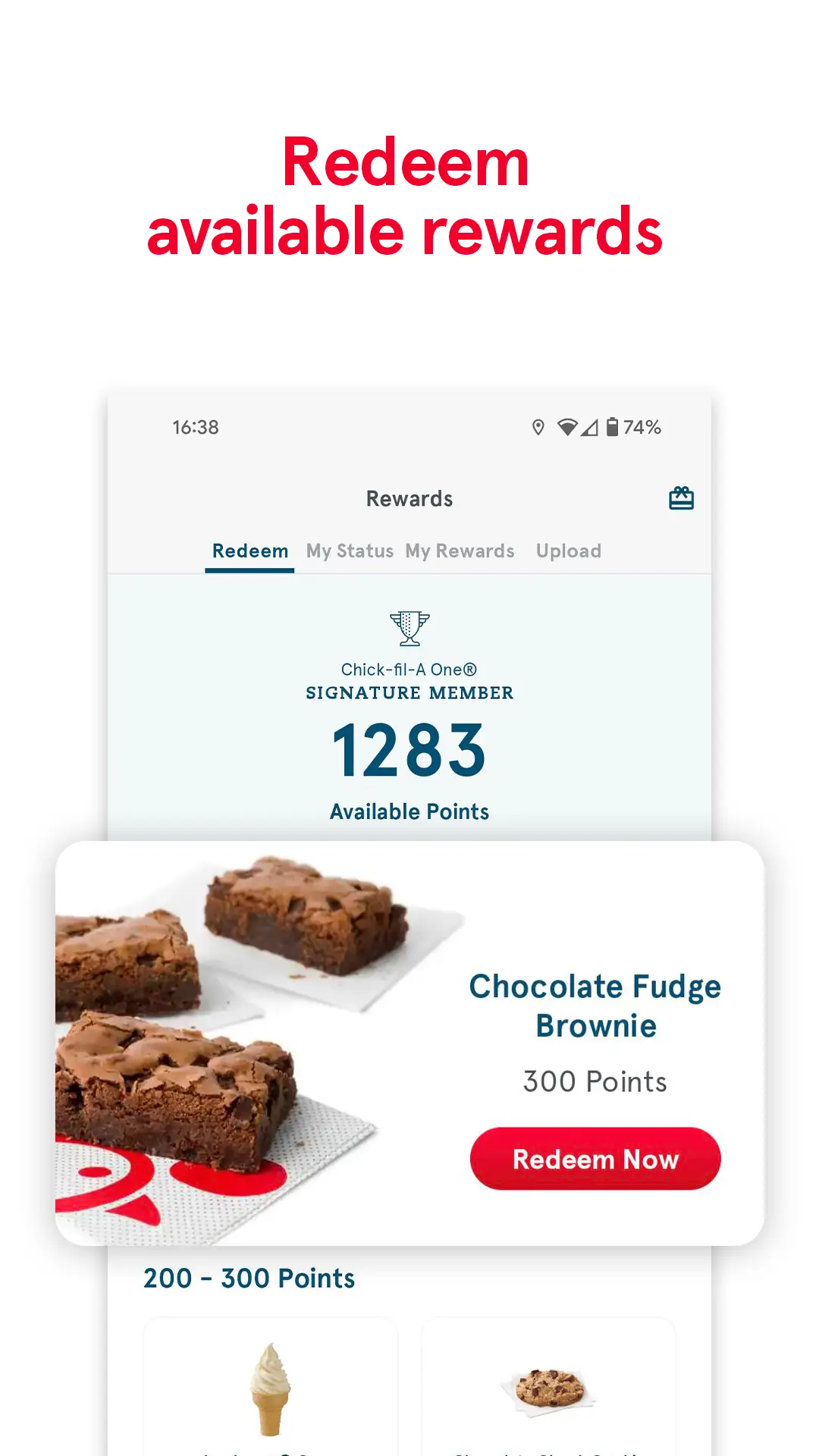 لقطة شاشة Chick-fil-A %د