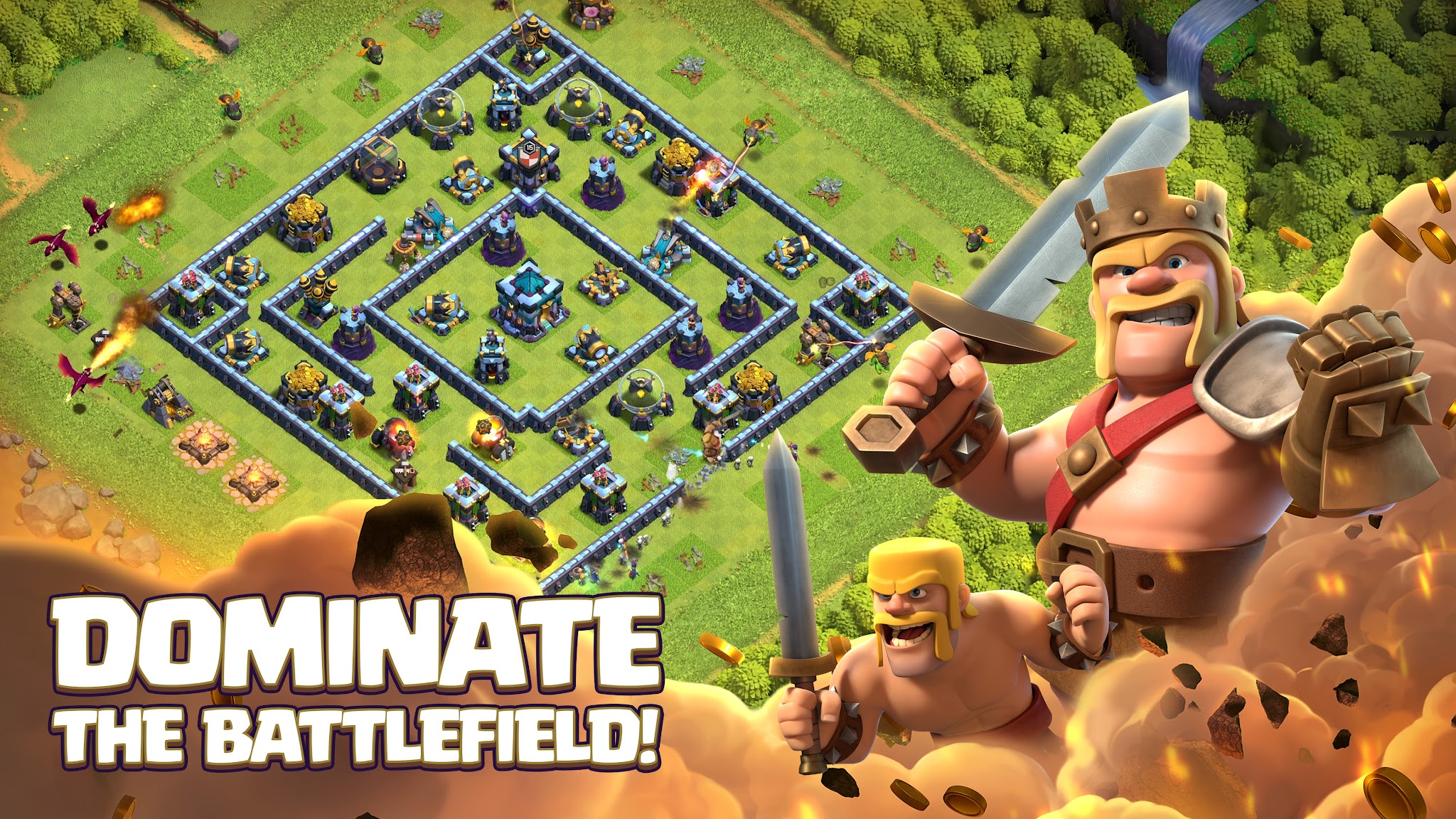 Tangkapan skrin Clash of Clans 7