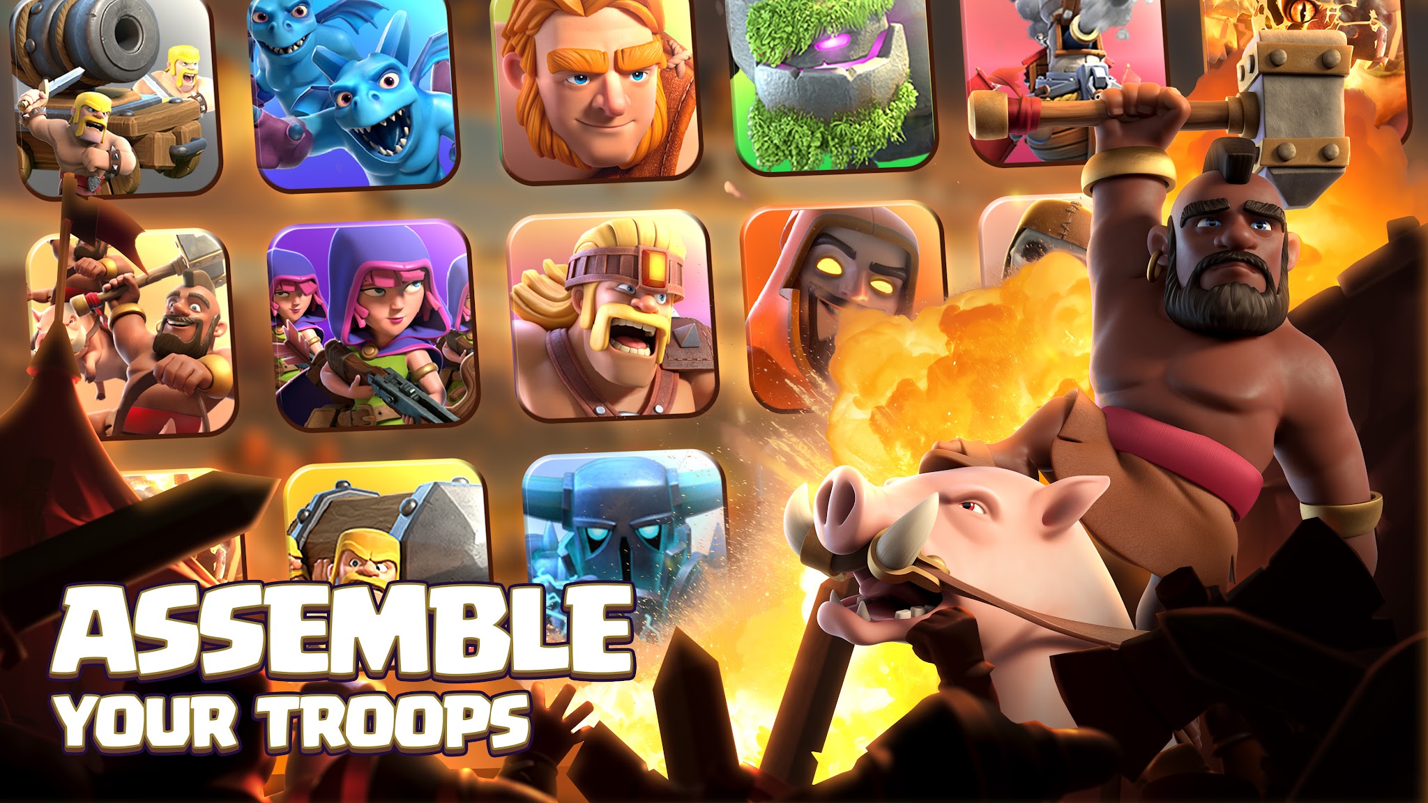 Tangkapan skrin Clash of Clans 8
