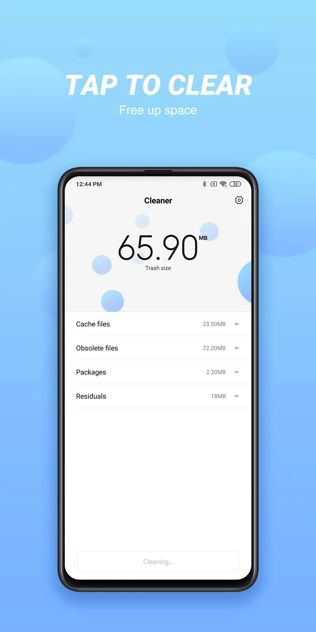 Скріншот Cleaner 3