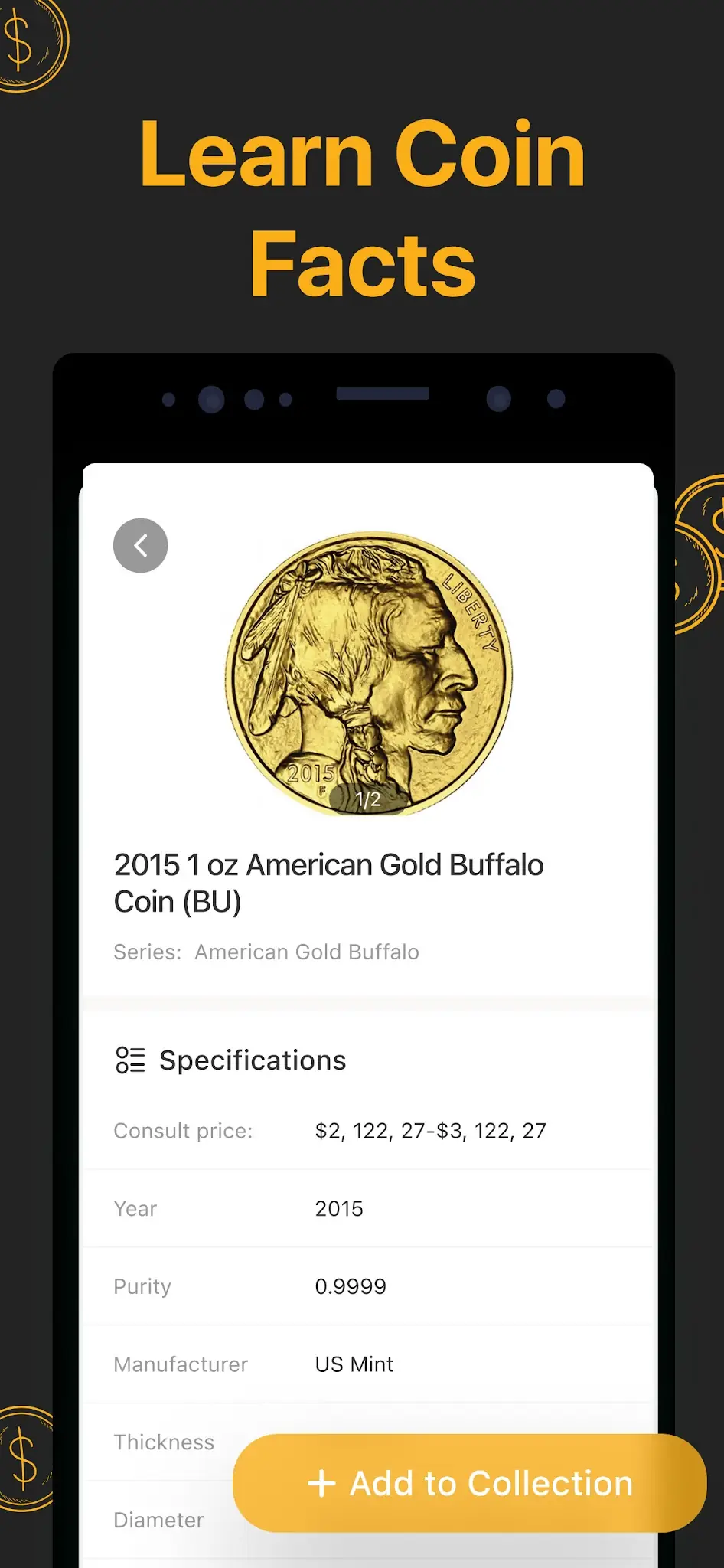 Captură de ecran CoinSnap - Coin Identifier 3