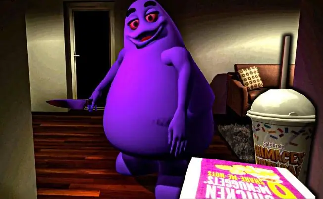 Screenshot The Grimace Shake Horror 4