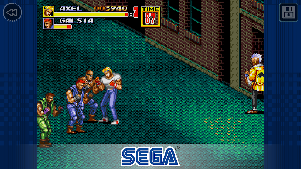 Streets of Rage 2 Classic képernyőkép 1